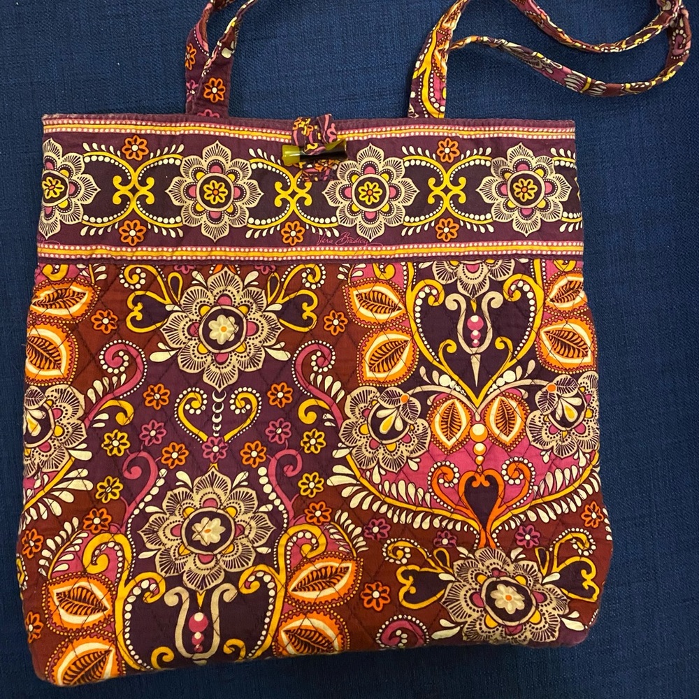 Vera Bradley Tote in Safari Sunset